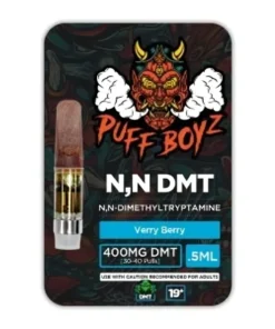 flavorful journey with the Puff Boyz NN DMT 0.5mL Cartridge – Very Berry, Puff Boyz -NN DMT .5ML(400MG) Cartridge – Verry Berry