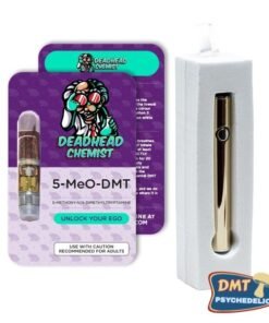 5-MeO-DMT is shown to produce sustained enhancement of satisfaction with life, and easing of anxiety, 5-Meo-DMT(Cartridge and Battery) .5mL Deadhead Chemist