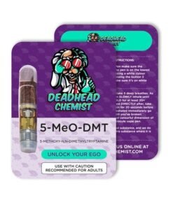 5-MeO-DMT is shown to produce sustained enhancement of satisfaction with life, and easing of anxiety, Deadhead Chemist 5-Meo-DMT(Cartridge) .5mL