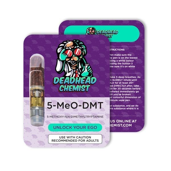 5-meo-dmt-cart-dh 5-MeO-DMT is shown to produce sustained enhancement of satisfaction with life, and easing of anxiety, Deadhead Chemist 5-Meo-DMT(Cartridge) .5mL