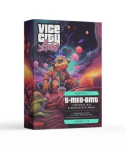 this pure 5-MeO-DMT cartridge is crafted to deliver profound shifts in perception and awareness. 5MEO DMT Vape 300mg 1ml (Cart+Battery) Vice City Labs