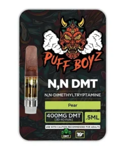 these cartridges provide a seamless journey with every use. The Original smoothness and authenticity, Puff Boyz -NN DMT .5ML(400MG) Cartridge – Pear