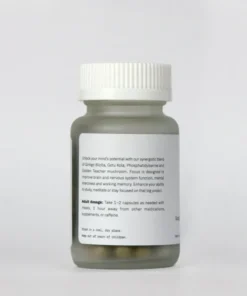 You will also benefit from the general microdosing effects of improved mood and energy. Neuro Botanicals Focus Microdose Capsules