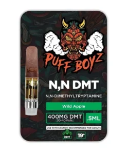dmt pen canada near me, dmt pen canada online, nn dmt for sale, Oder dmt vape canada, Puff Boyz -NN DMT .5ML(400MG) Cartridge – Wild Apple