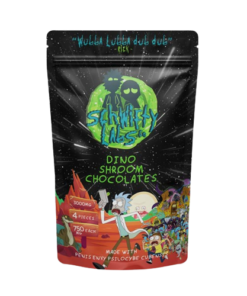 Morty Mushroom Dino Chocolates are vibin’ with psilocybin. You’ll experience boosts in creativity, Penis Envy Dino Shroom Chocolates 3000MG Schwifty Labs