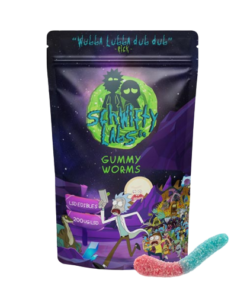 LSD Edible 200ug Gummy, magic gummies canada, mushroom gummies for sale online, shrooms delivery in canada, LSD Edible 200ug Gummy Worm Schwifty Labs